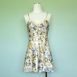 Lingerie Cacique Floral Slip Romper